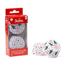 Picture of XMAS TREE & STARS BAKING CASES 50 X 32 MM X 36